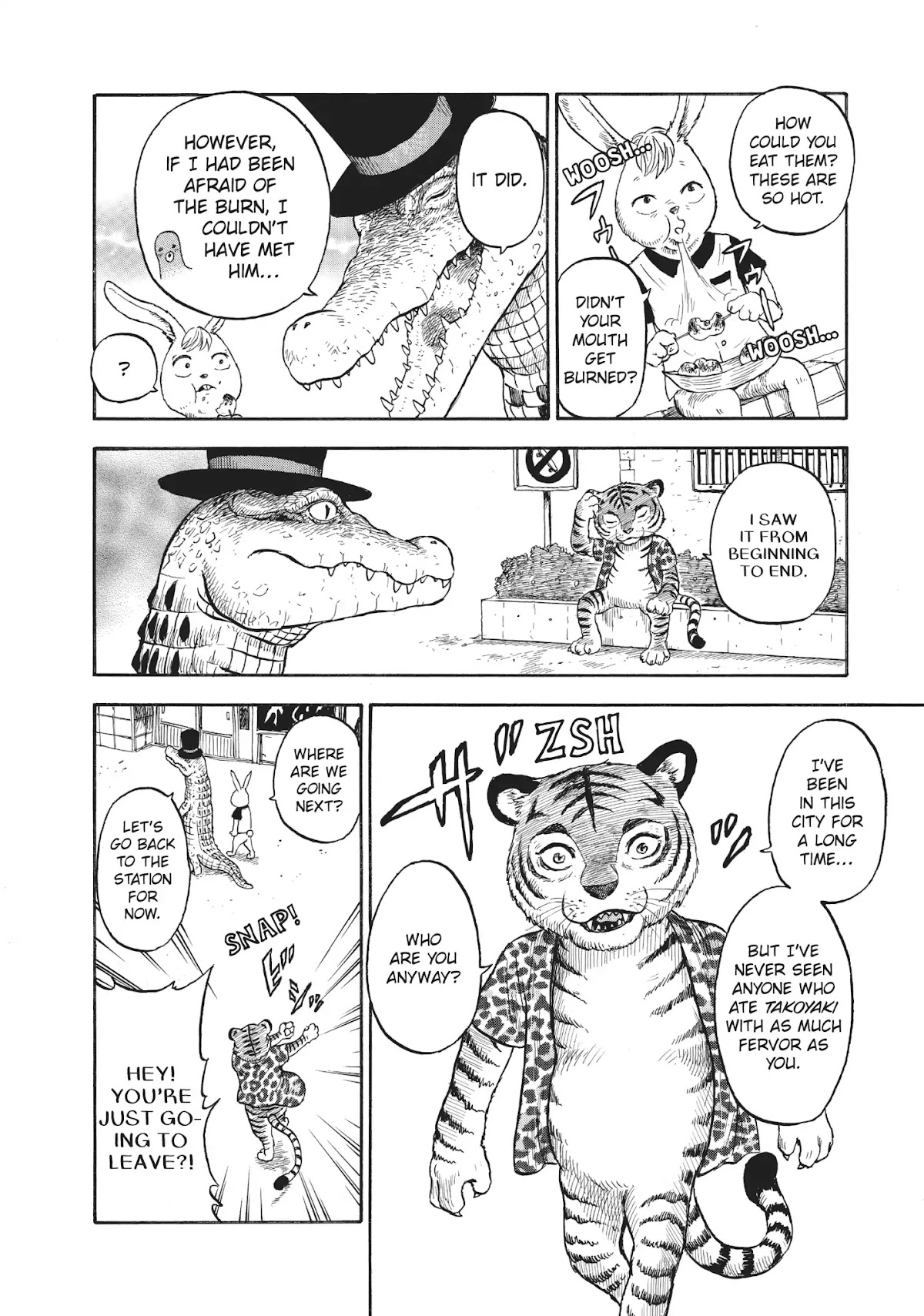 Crocodile Baron Chapter 4 page 8 - Chapter 4: Takoyaki in Osaka