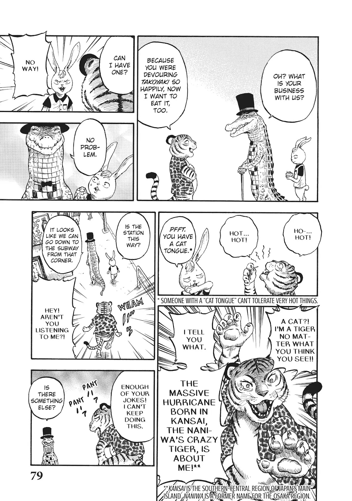 Crocodile Baron Chapter 4 page 9 - Chapter 4: Takoyaki in Osaka