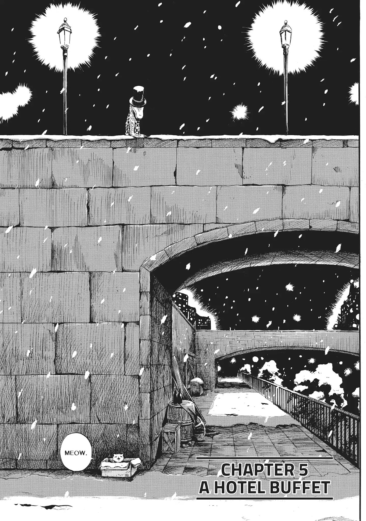 Crocodile Baron Chapter 5 page 1 - Chapter 5: A Hotel Buffet