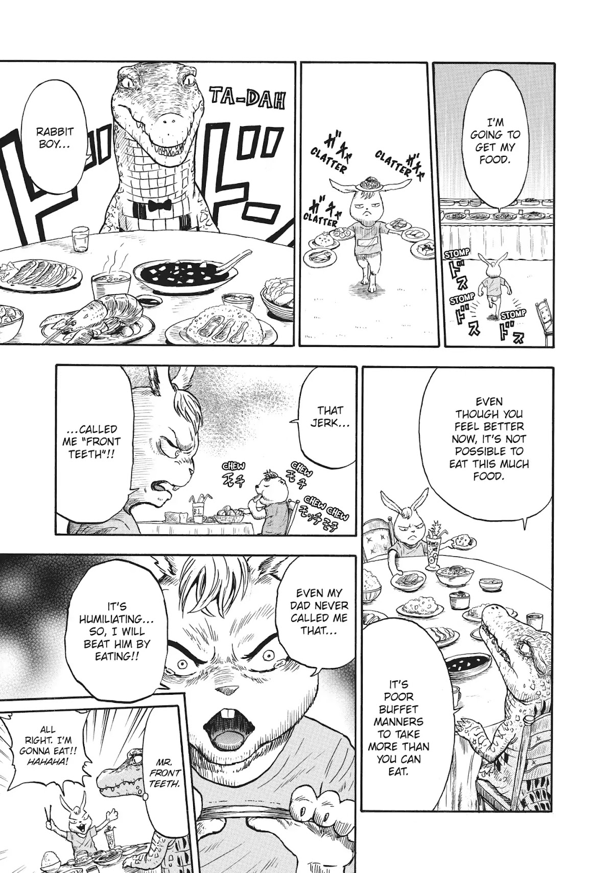 Crocodile Baron Chapter 5 page 11 - Chapter 5: A Hotel Buffet