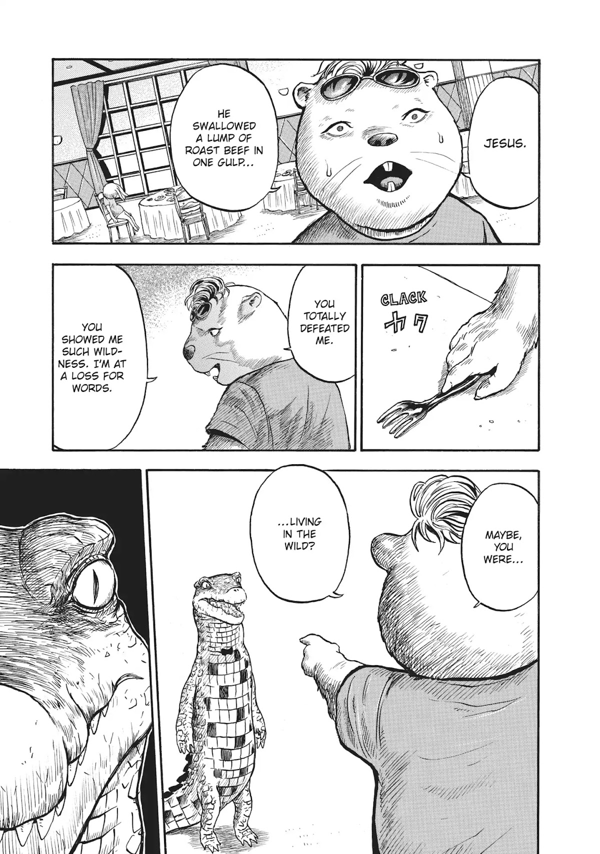 Crocodile Baron Chapter 5 page 19 - Chapter 5: A Hotel Buffet