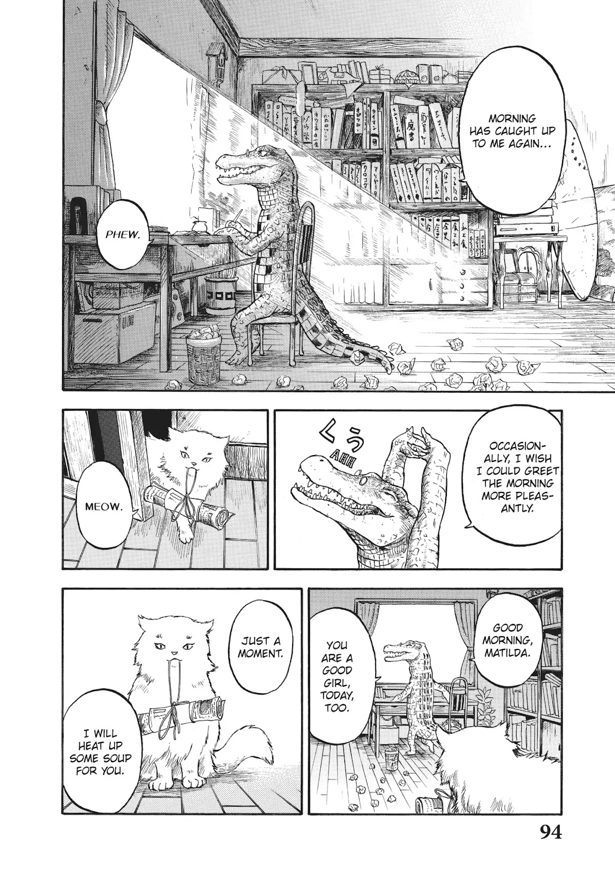 Crocodile Baron Chapter 5 page 4 - Chapter 5: A Hotel Buffet
