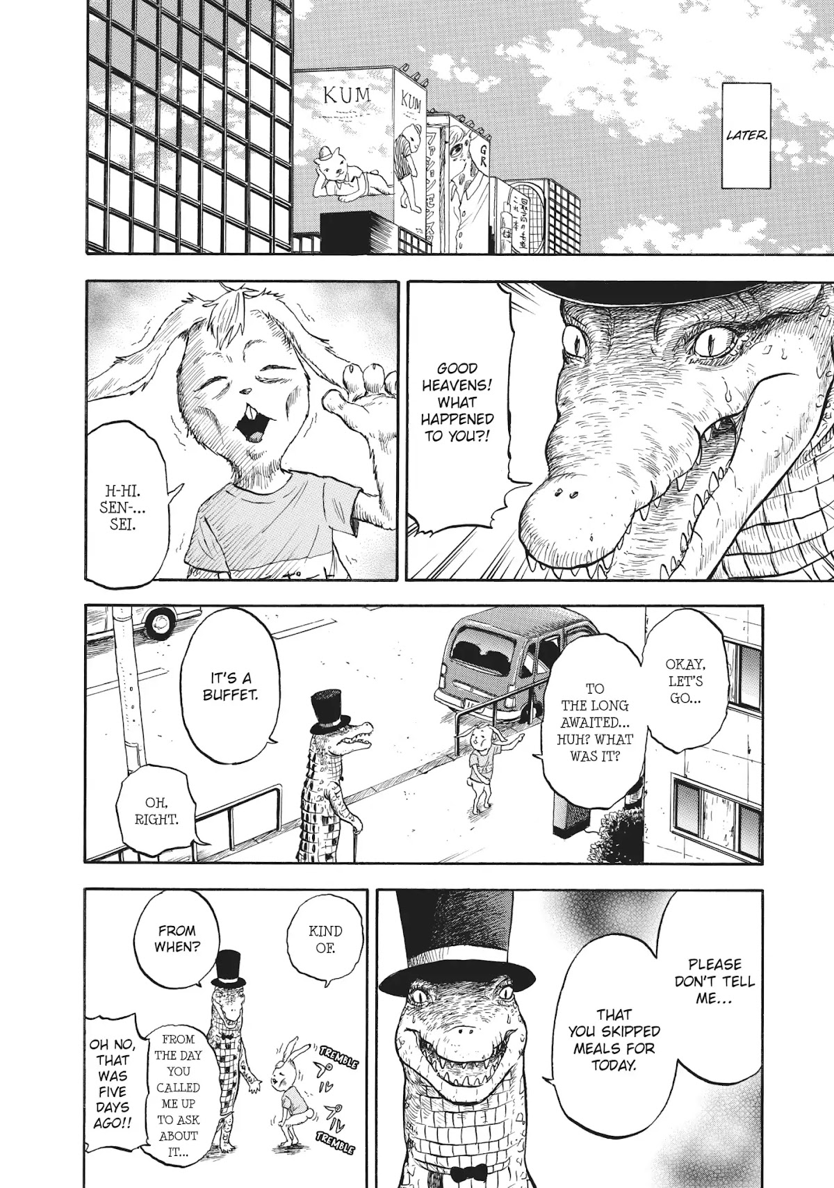 Crocodile Baron Chapter 5 page 6 - Chapter 5: A Hotel Buffet