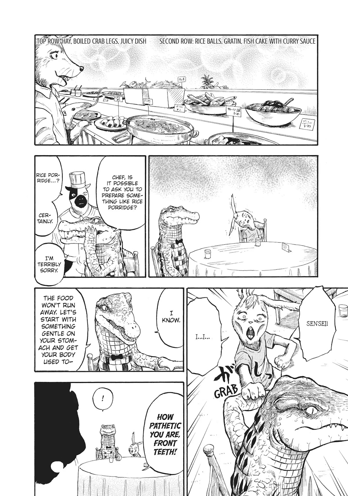 Crocodile Baron Chapter 5 page 8 - Chapter 5: A Hotel Buffet