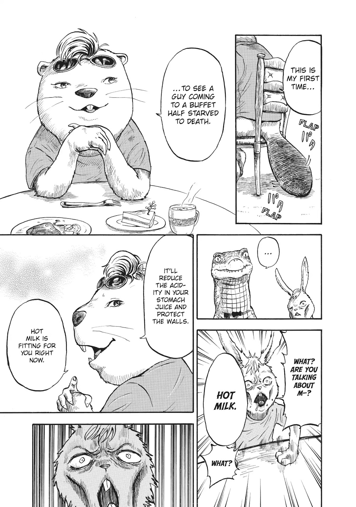 Crocodile Baron Chapter 5 page 9 - Chapter 5: A Hotel Buffet