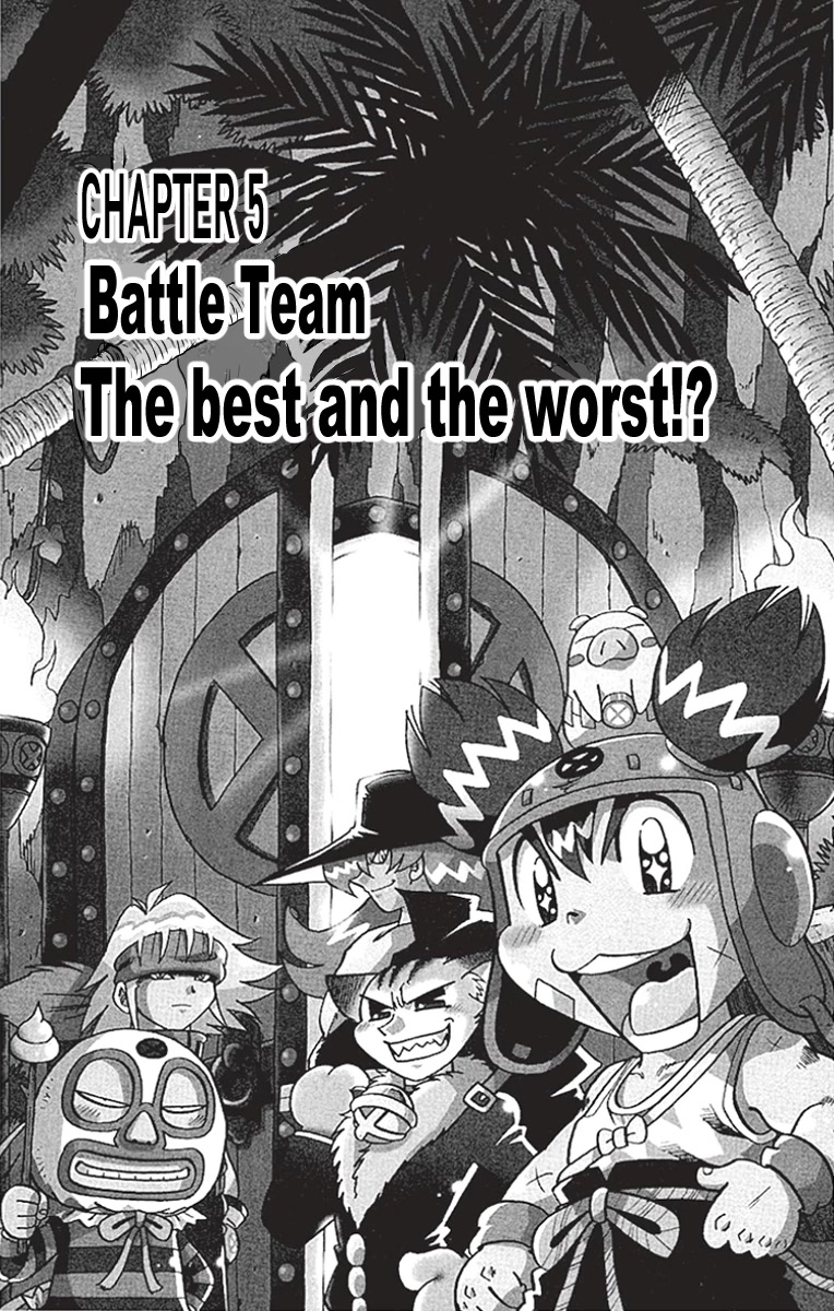 Croket! Chapter 5 page 1 - Chapter 5: Battle Team, the best and the worst!?