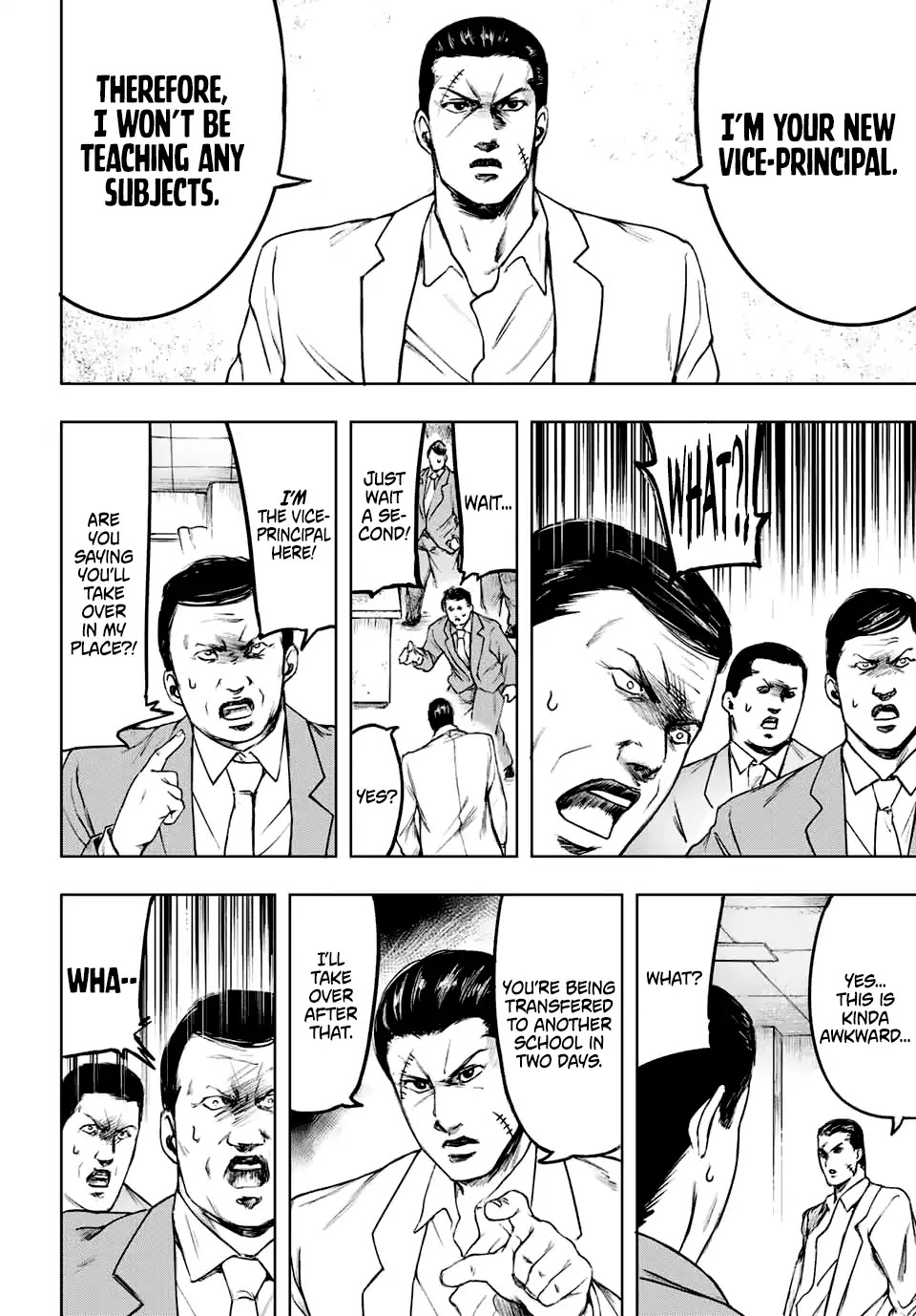 Cromartie High School: Staff Room Chapter 1 page 10 - Chapter 1: The Teacher's Name