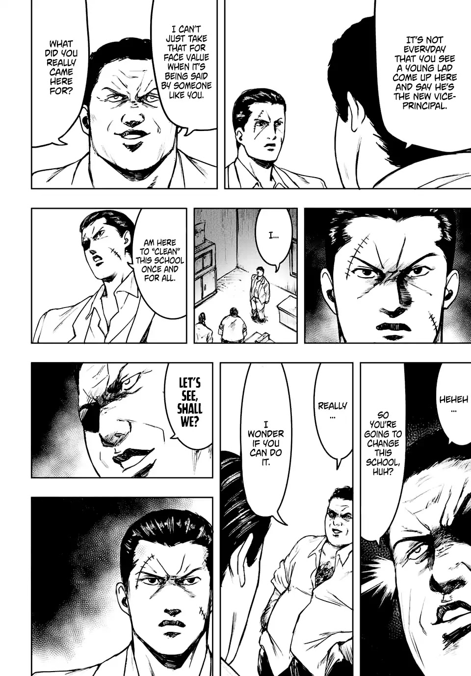 Cromartie High School: Staff Room Chapter 1 page 12 - Chapter 1: The Teacher's Name
