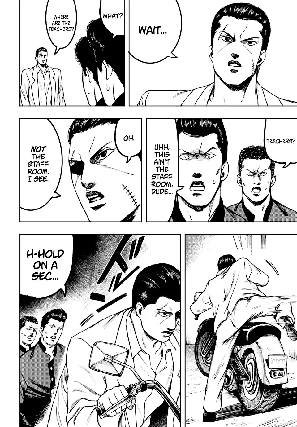 Cromartie High School: Staff Room Chapter 1 page 6 - Chapter 1: The Teacher's Name