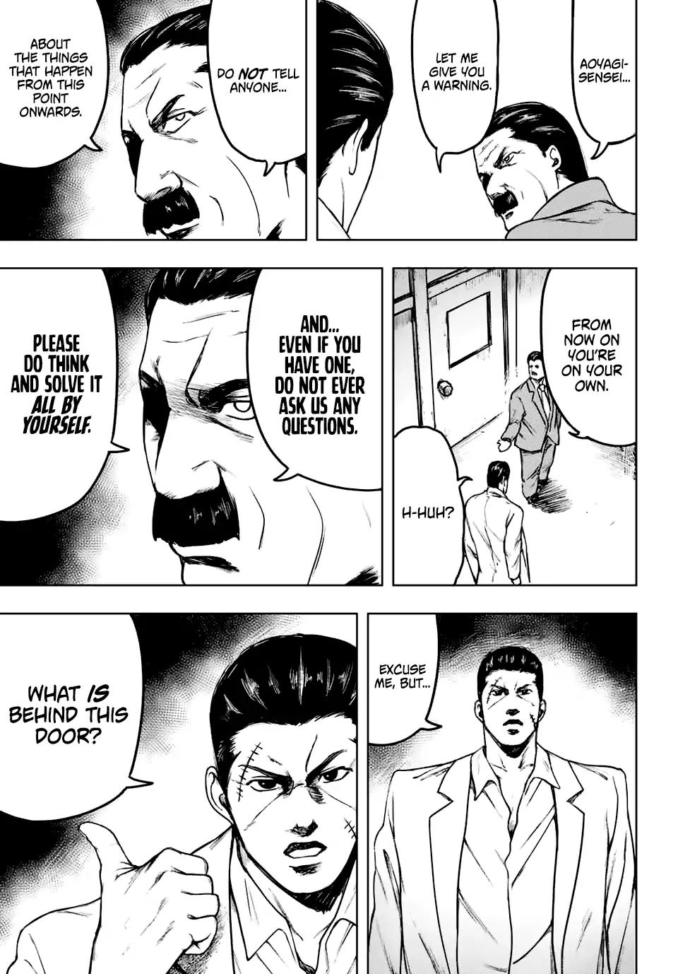 Cromartie High School: Staff Room Chapter 2 page 7 - Chapter 2: This one corner of the school