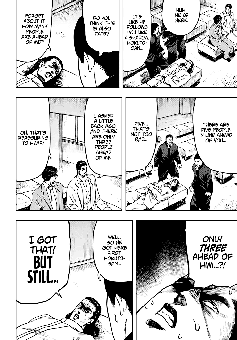 Cromartie High School: Staff Room Chapter 4 page 8 - Chapter 4: My stomach wants to cry