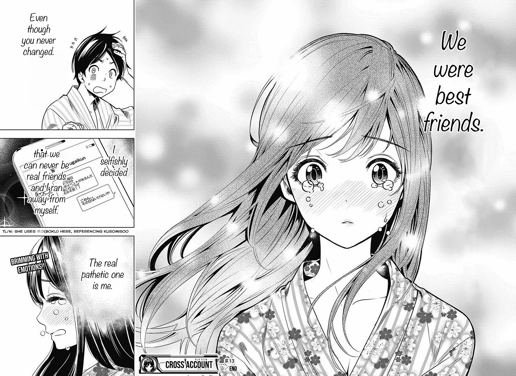 Cross account Chapter 13 page 19 - Chapter 13: Actress X Friend