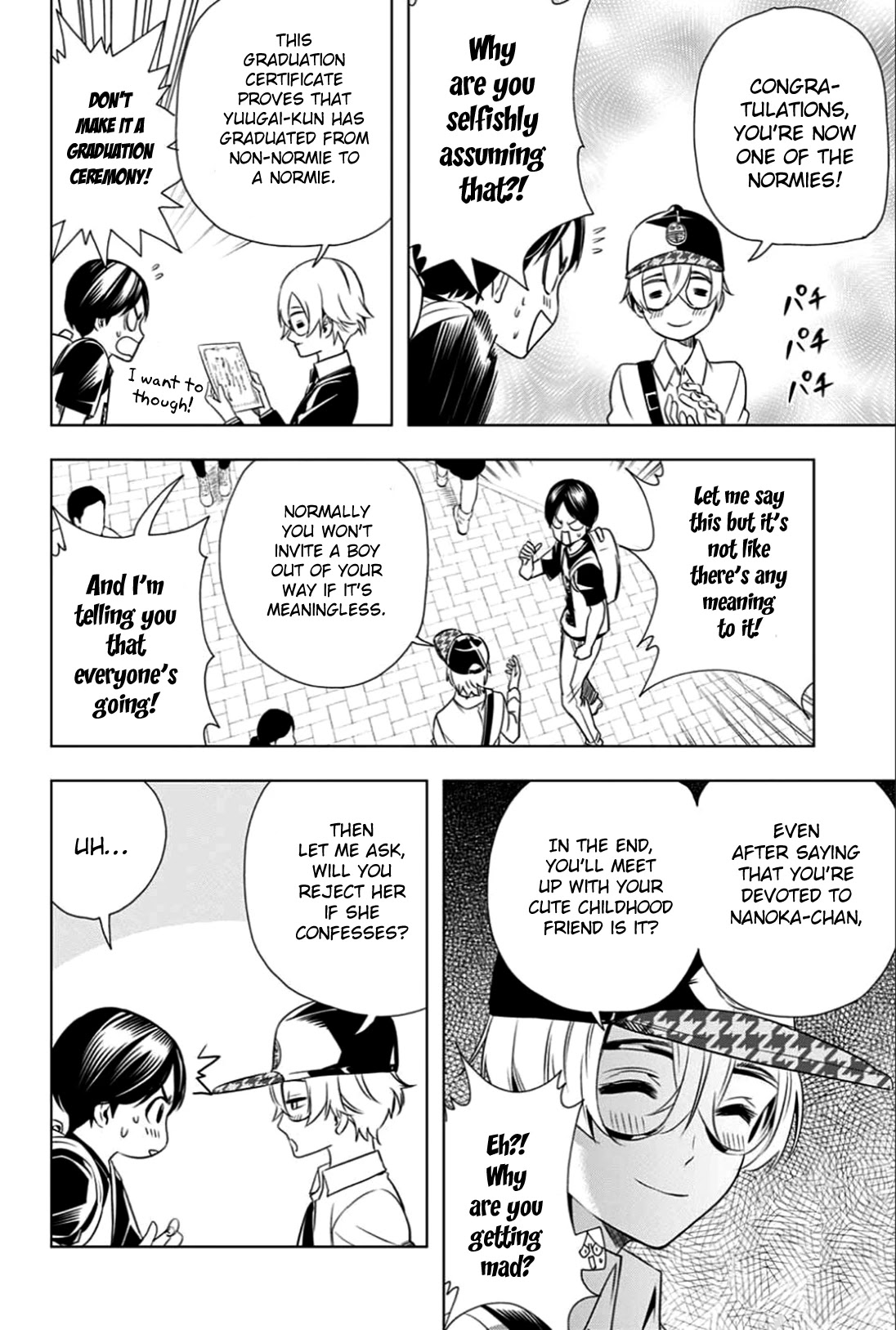 Cross account Chapter 17 page 14 - Chapter 17: Friendship X Excitement