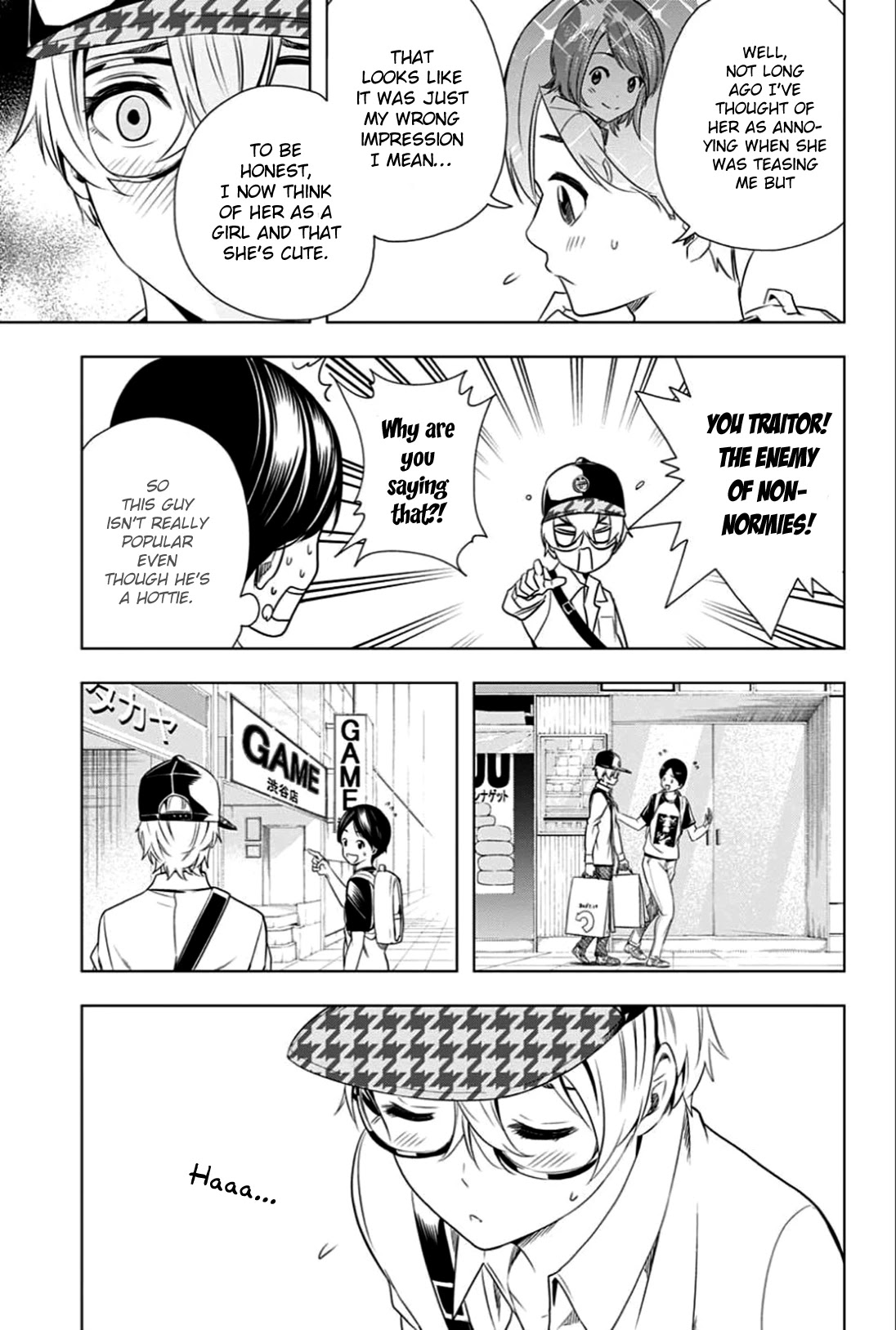 Cross account Chapter 17 page 15 - Chapter 17: Friendship X Excitement