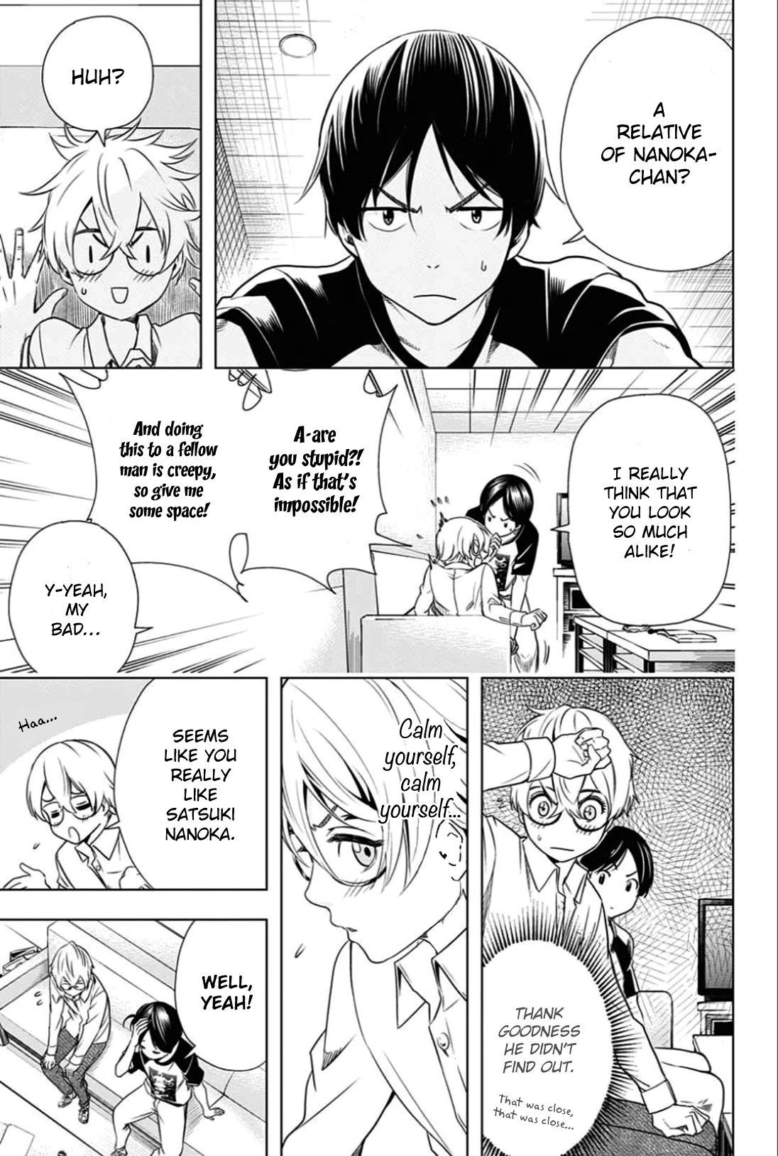 Cross account Chapter 17 page 5 - Chapter 17: Friendship X Excitement