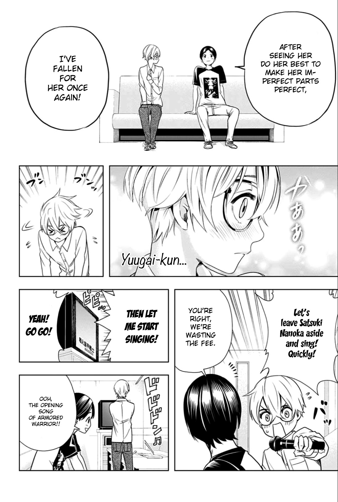 Cross account Chapter 17 page 8 - Chapter 17: Friendship X Excitement