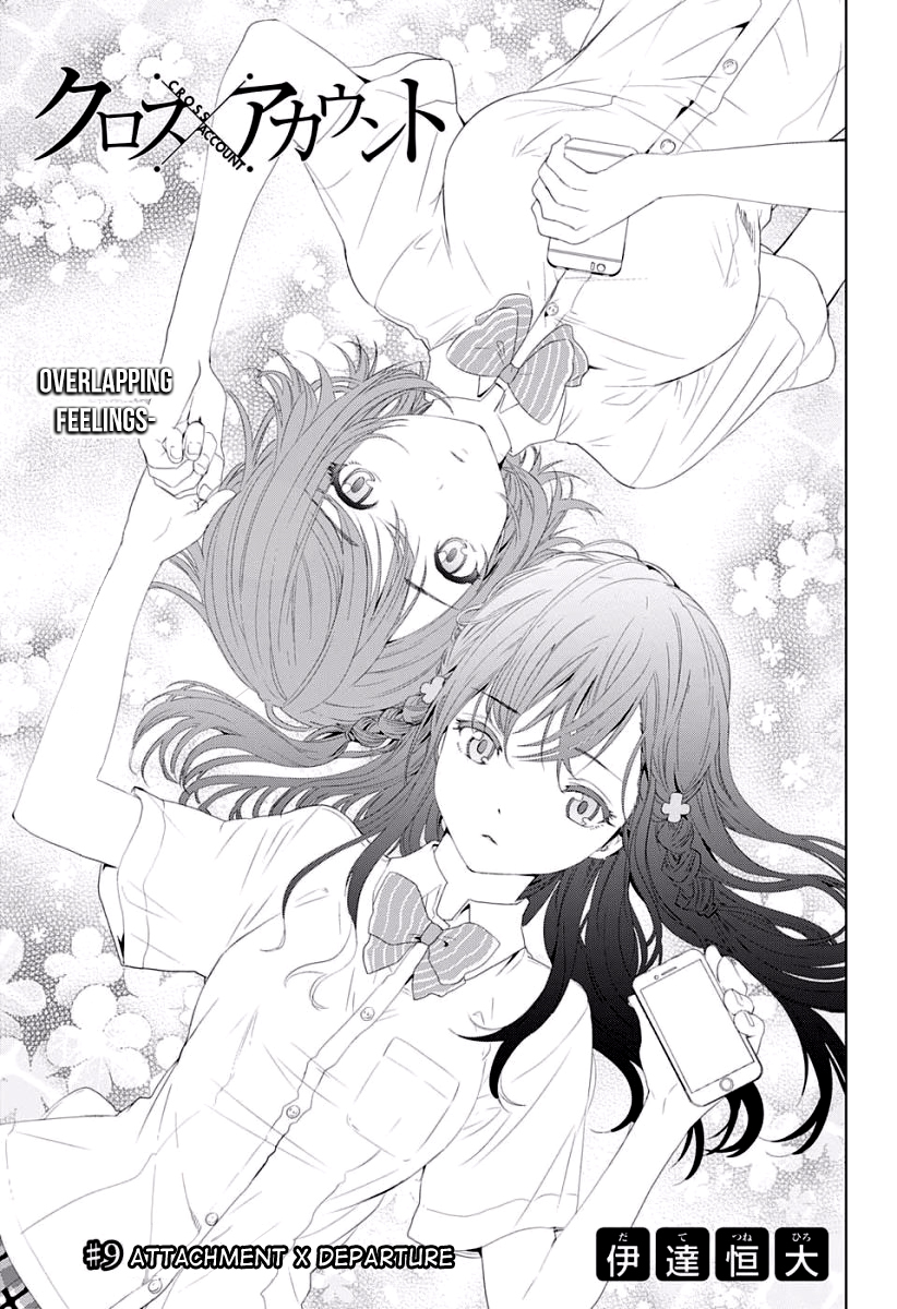 Cross account Chapter 9 page 2 - Chapter 9: Attachment X Departure