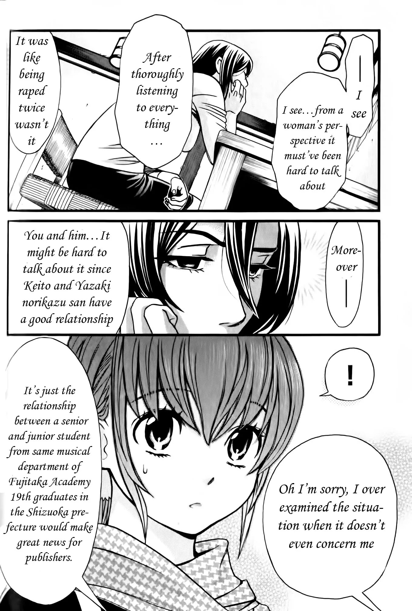 Cross and Crime Chapter 22 page 6 - Chapter 22
