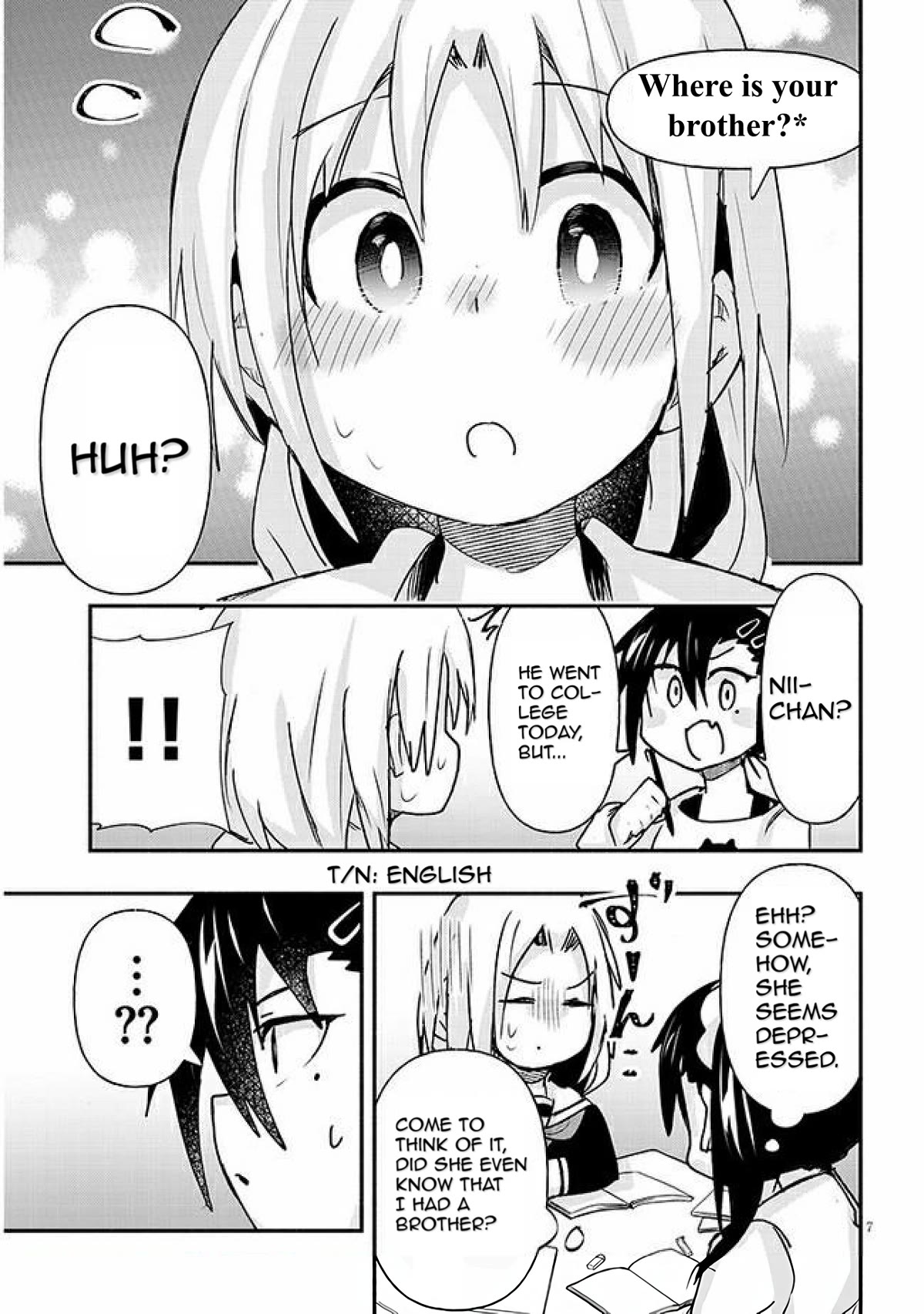Cross-Cultural Exchange With the Girl at the Arcade Chapter 10 page 7 - Chapter 10: Where is your brother?