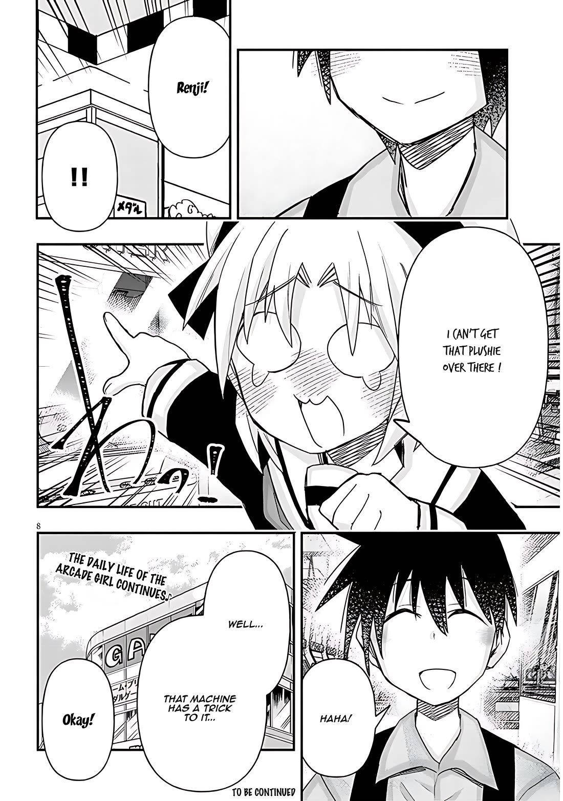 Cross-Cultural Exchange With the Girl at the Arcade Chapter 100 page 11 - Chapter 100: New semester