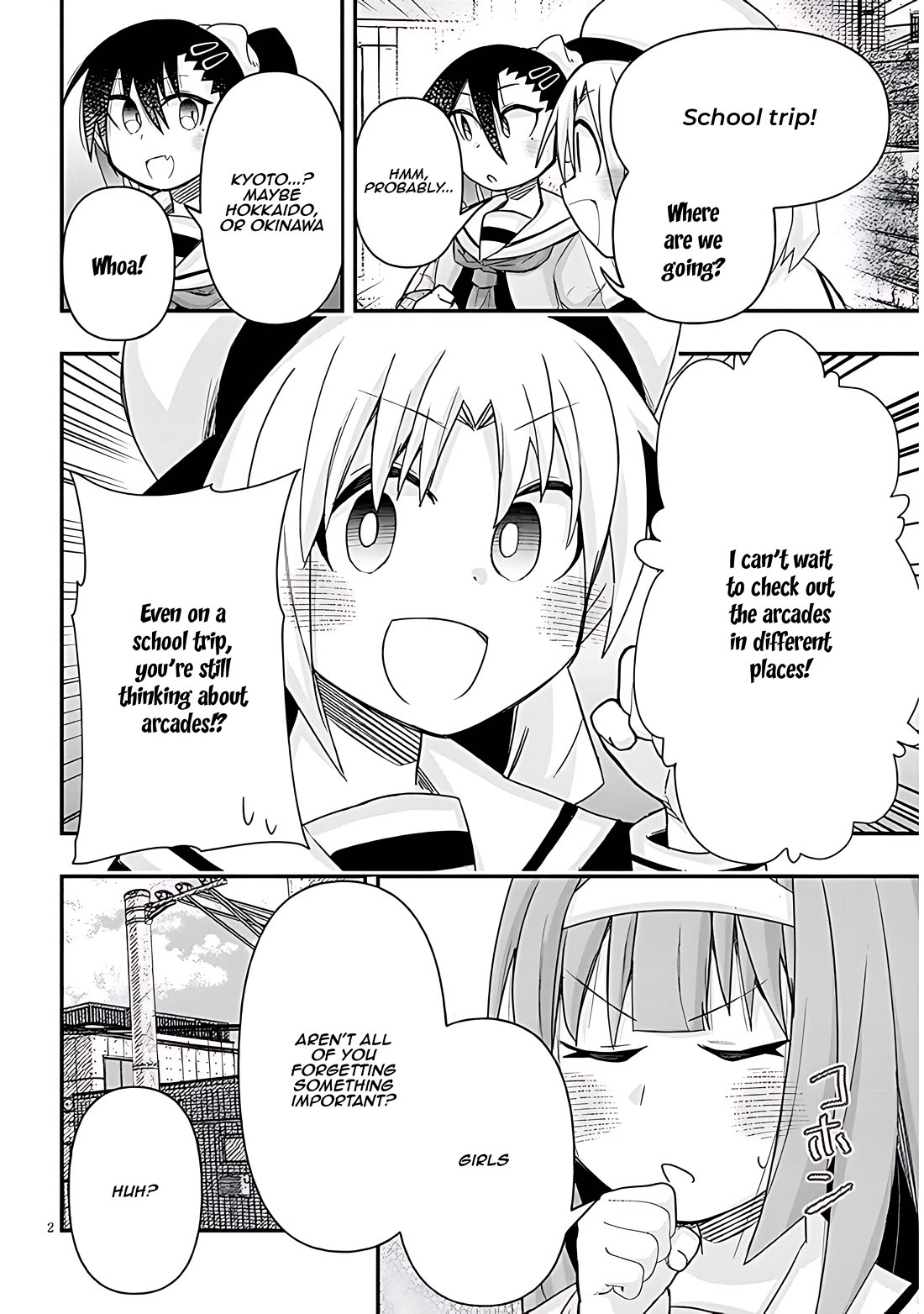 Cross-Cultural Exchange With the Girl at the Arcade Chapter 100 page 5 - Chapter 100: New semester