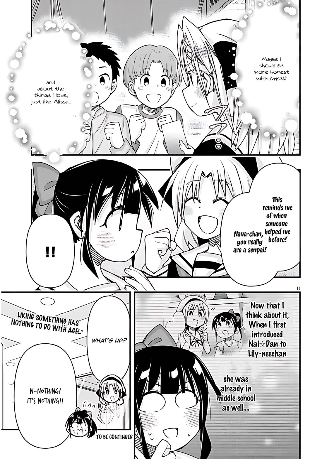 Cross-Cultural Exchange With the Girl at the Arcade Chapter 101 page 11 - Chapter 101: Thanks, Nana!