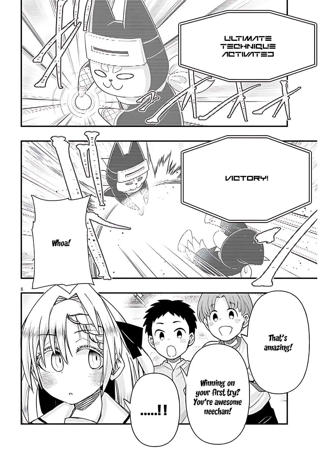 Cross-Cultural Exchange With the Girl at the Arcade Chapter 101 page 8 - Chapter 101: Thanks, Nana!