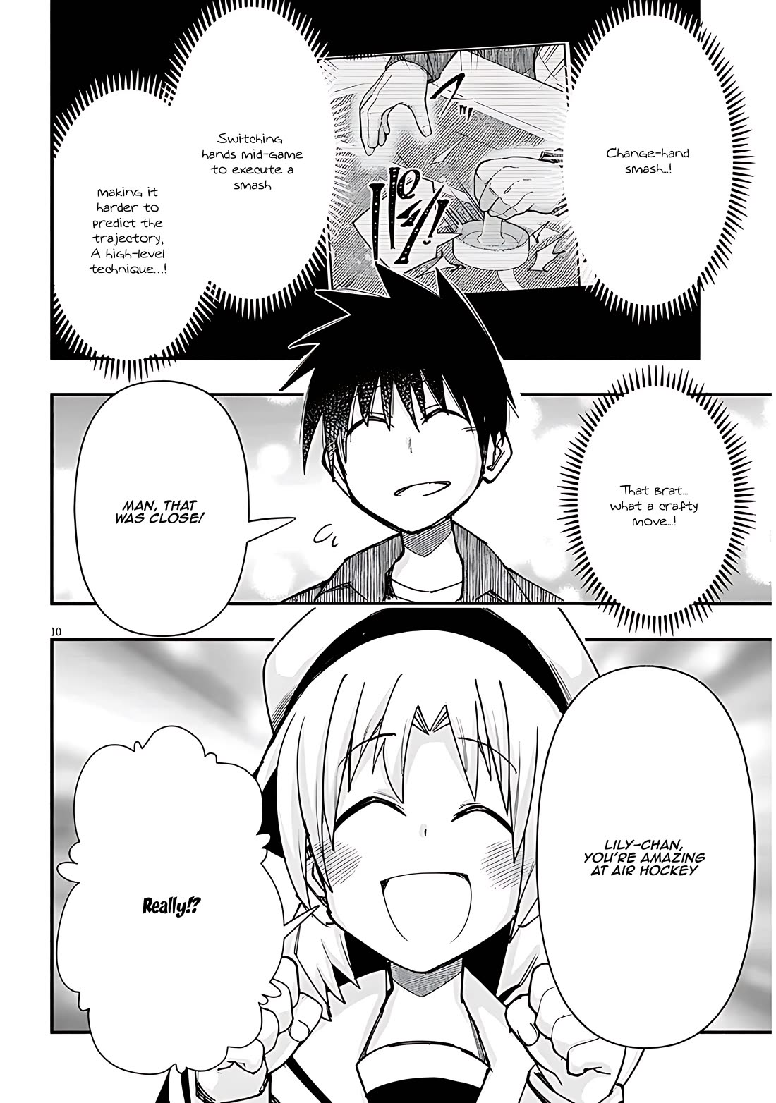 Cross-Cultural Exchange With the Girl at the Arcade Chapter 102 page 10 - Chapter 102: Air hockey