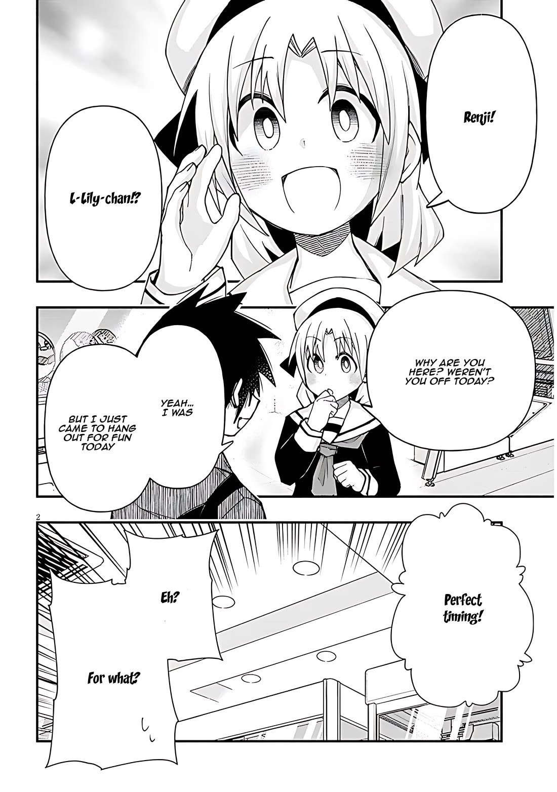 Cross-Cultural Exchange With the Girl at the Arcade Chapter 102 page 2 - Chapter 102: Air hockey