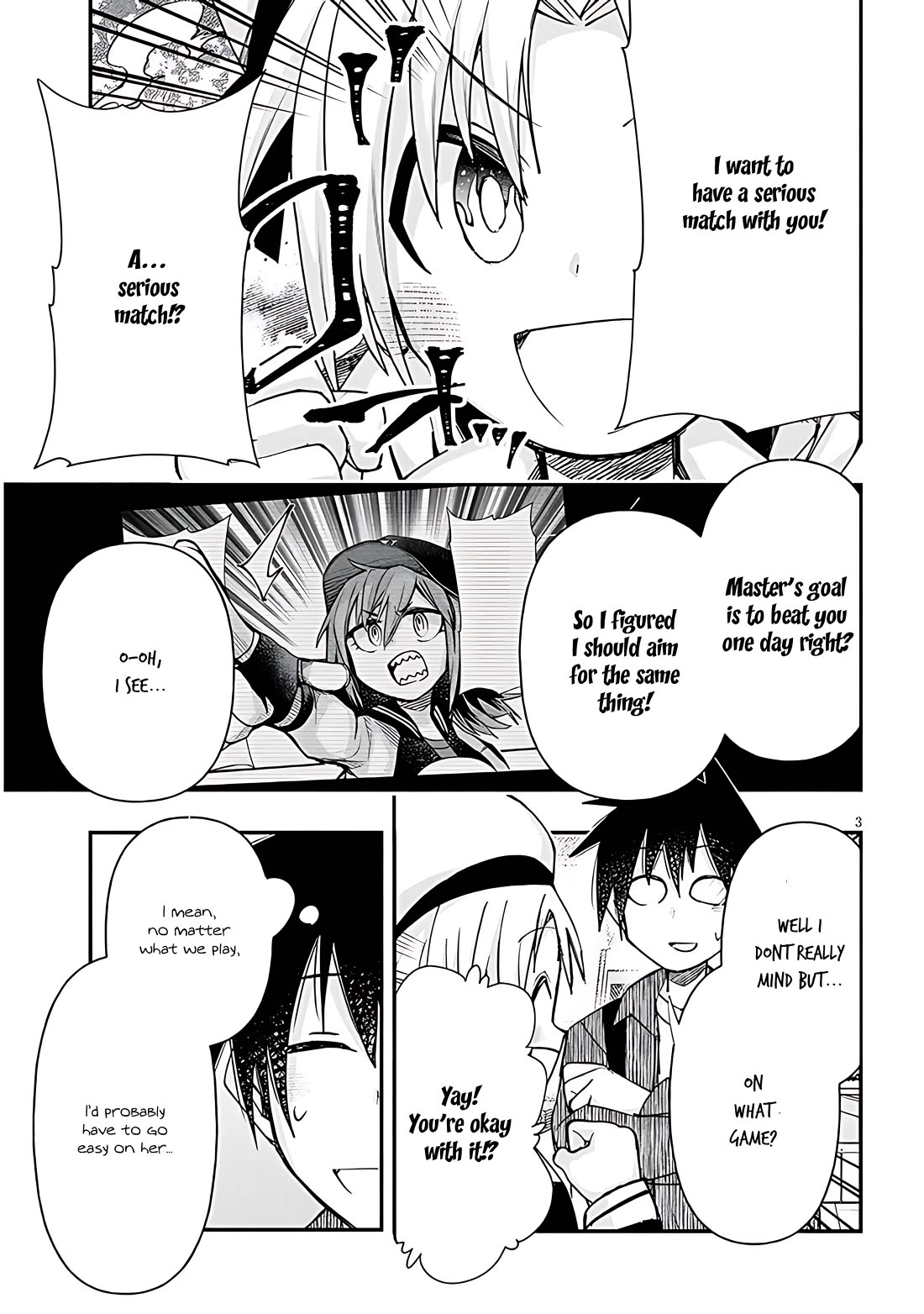 Cross-Cultural Exchange With the Girl at the Arcade Chapter 102 page 3 - Chapter 102: Air hockey