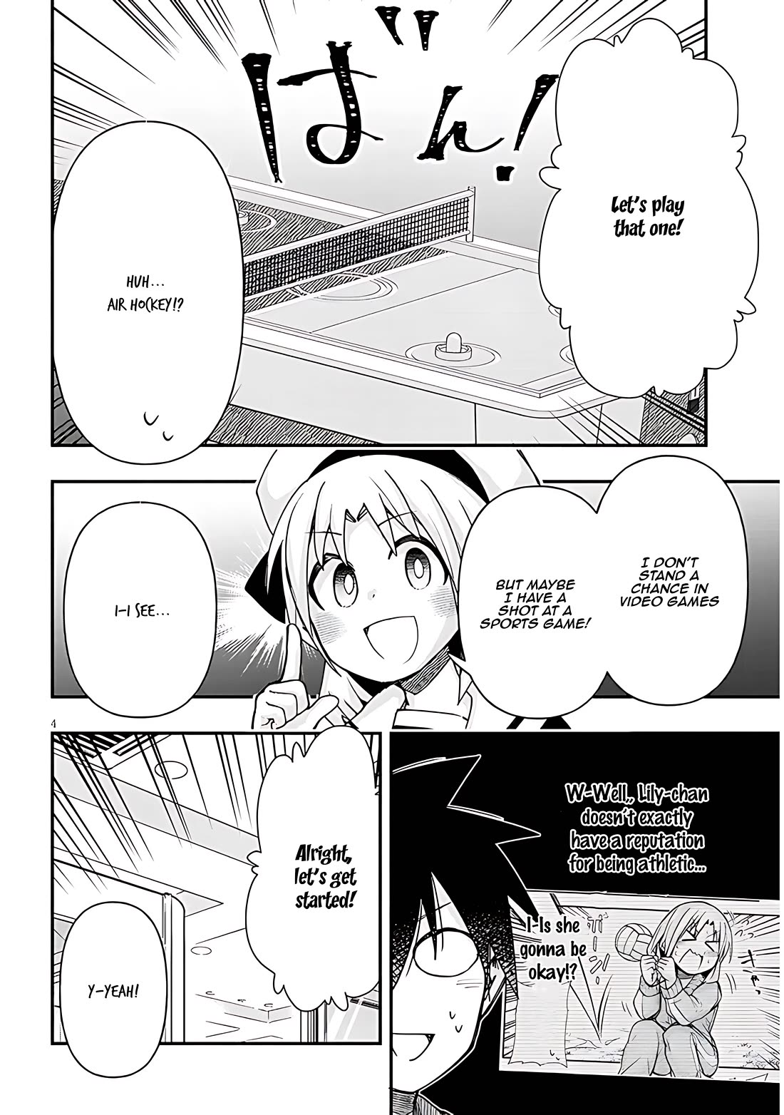 Cross-Cultural Exchange With the Girl at the Arcade Chapter 102 page 4 - Chapter 102: Air hockey