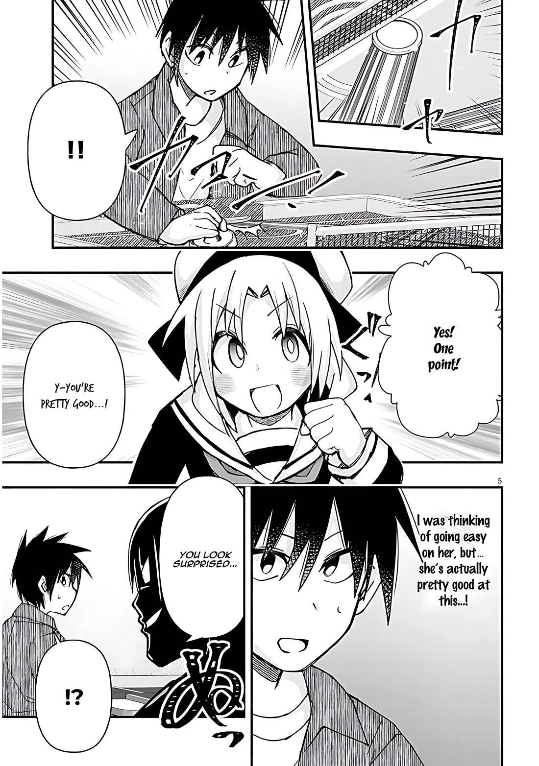 Cross-Cultural Exchange With the Girl at the Arcade Chapter 102 page 5 - Chapter 102: Air hockey