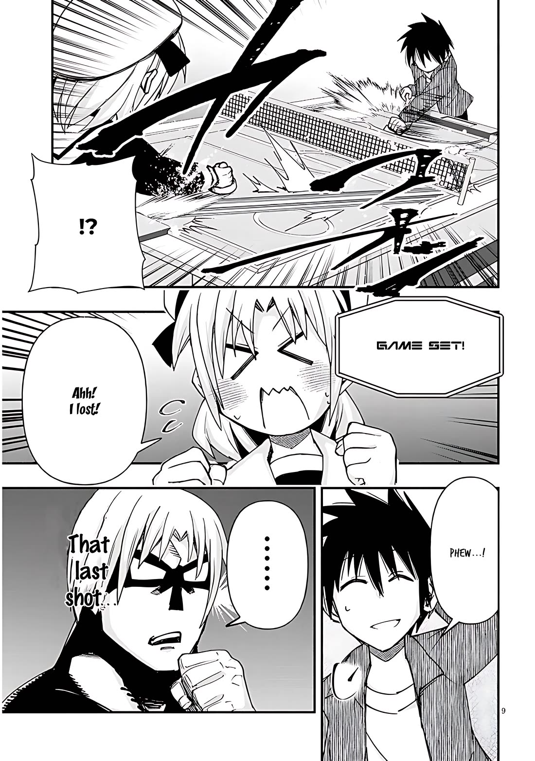 Cross-Cultural Exchange With the Girl at the Arcade Chapter 102 page 9 - Chapter 102: Air hockey