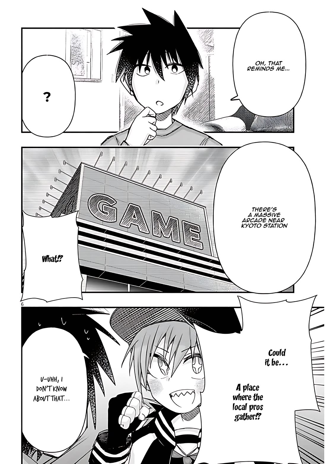 Cross-Cultural Exchange With the Girl at the Arcade Chapter 105 page 6 - Chapter 105: School trip course