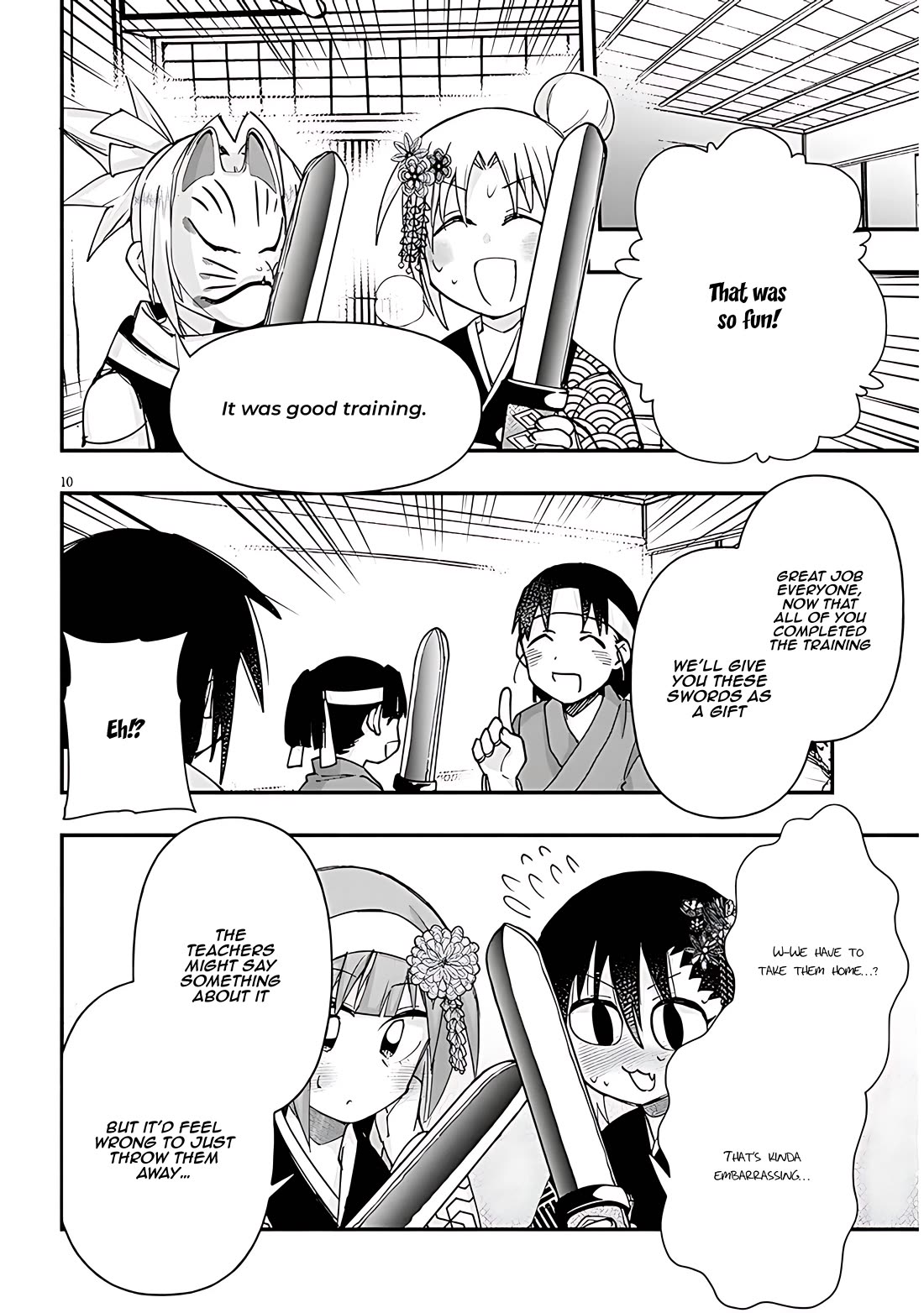 Cross-Cultural Exchange With the Girl at the Arcade Chapter 109 page 10 - Chapter 109: School trip Vol.4