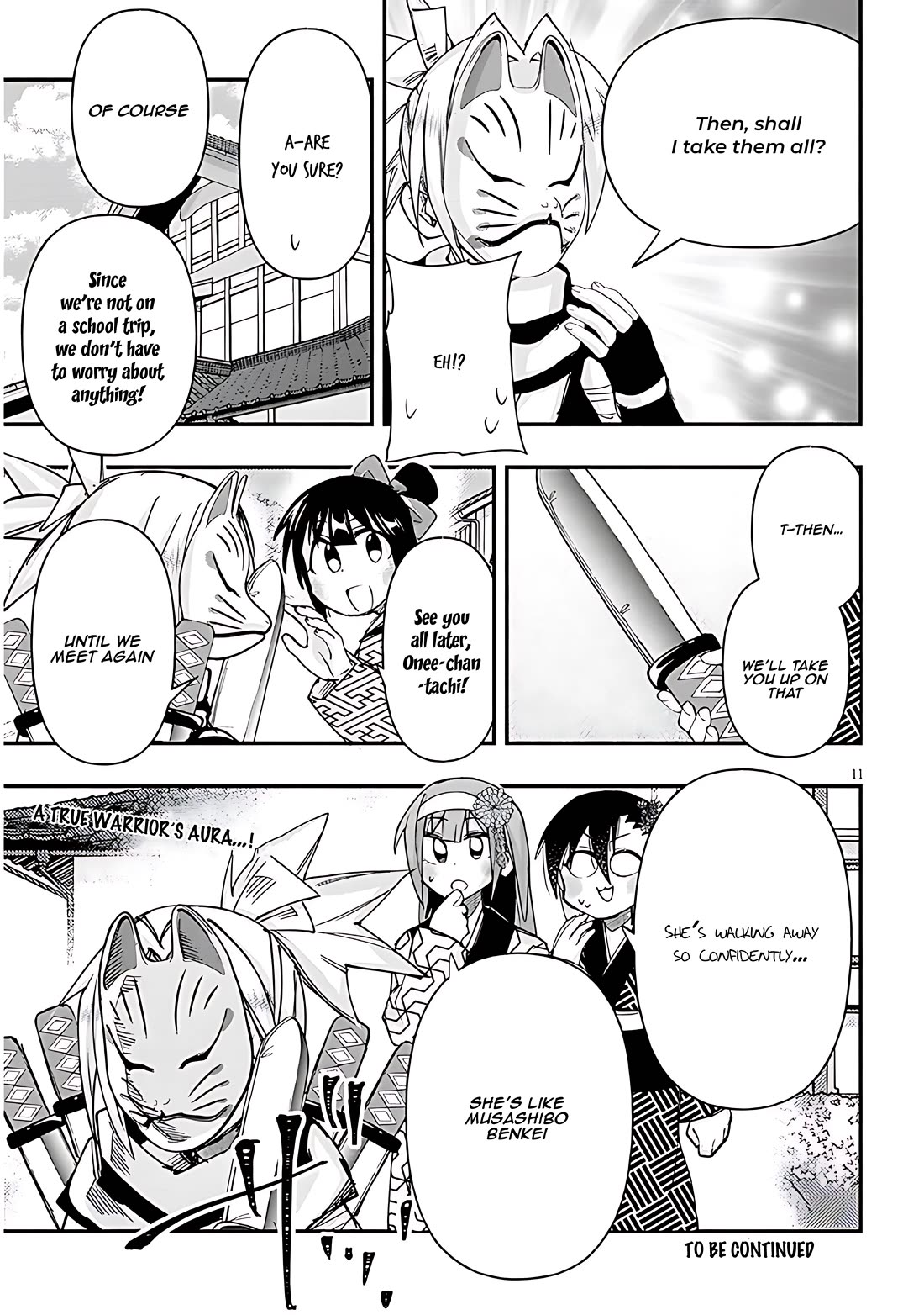 Cross-Cultural Exchange With the Girl at the Arcade Chapter 109 page 11 - Chapter 109: School trip Vol.4