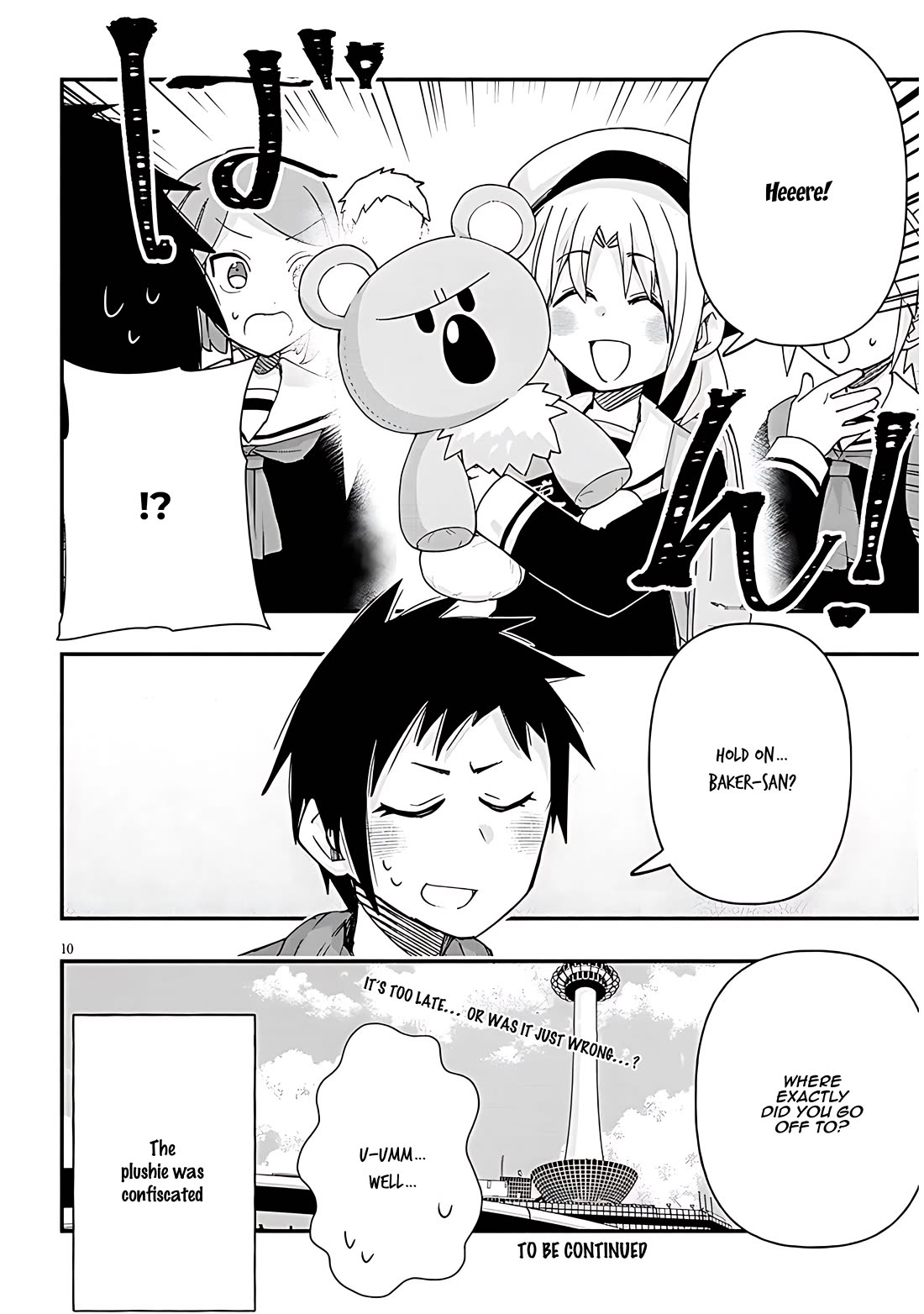 Cross-Cultural Exchange With the Girl at the Arcade Chapter 110 page 10 - Chapter 110: School trip Vol.5