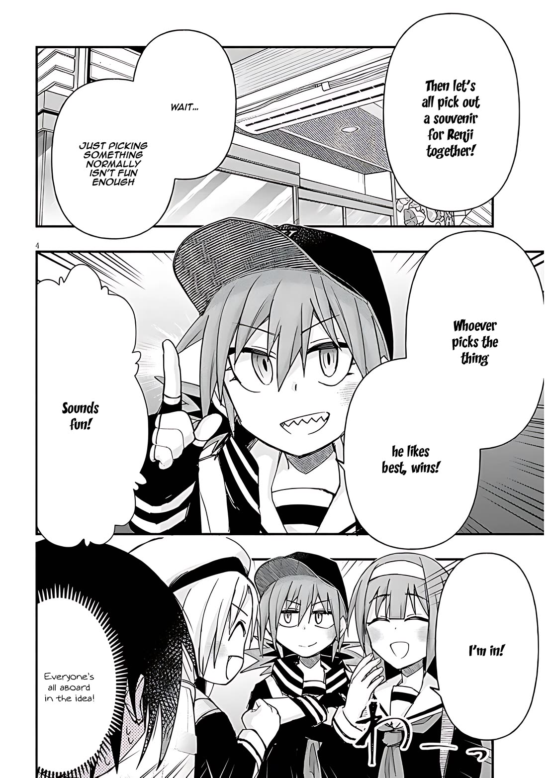 Cross-Cultural Exchange With the Girl at the Arcade Chapter 111 page 4 - Chapter 111: School trip Vol.6
