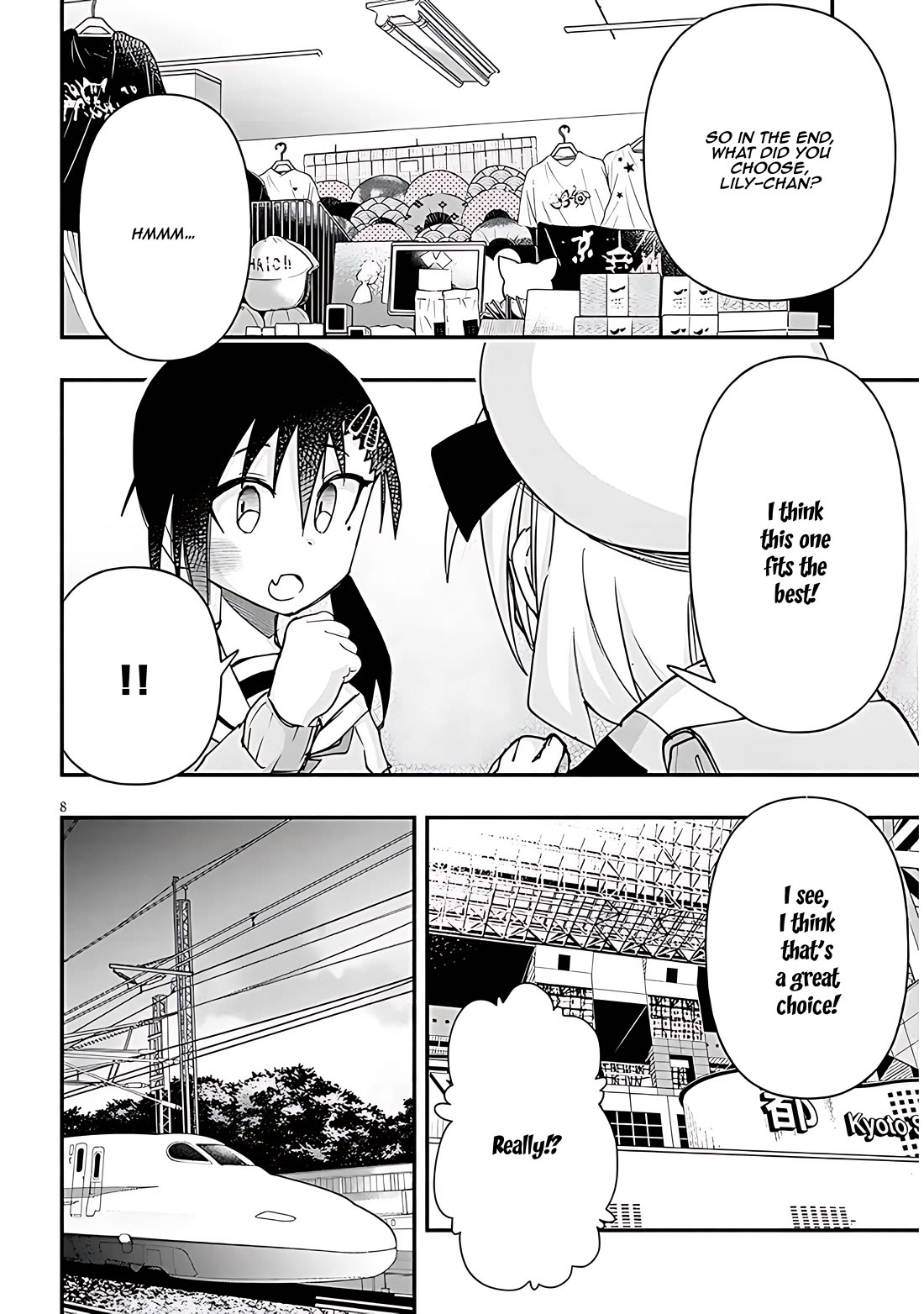 Cross-Cultural Exchange With the Girl at the Arcade Chapter 111 page 8 - Chapter 111: School trip Vol.6