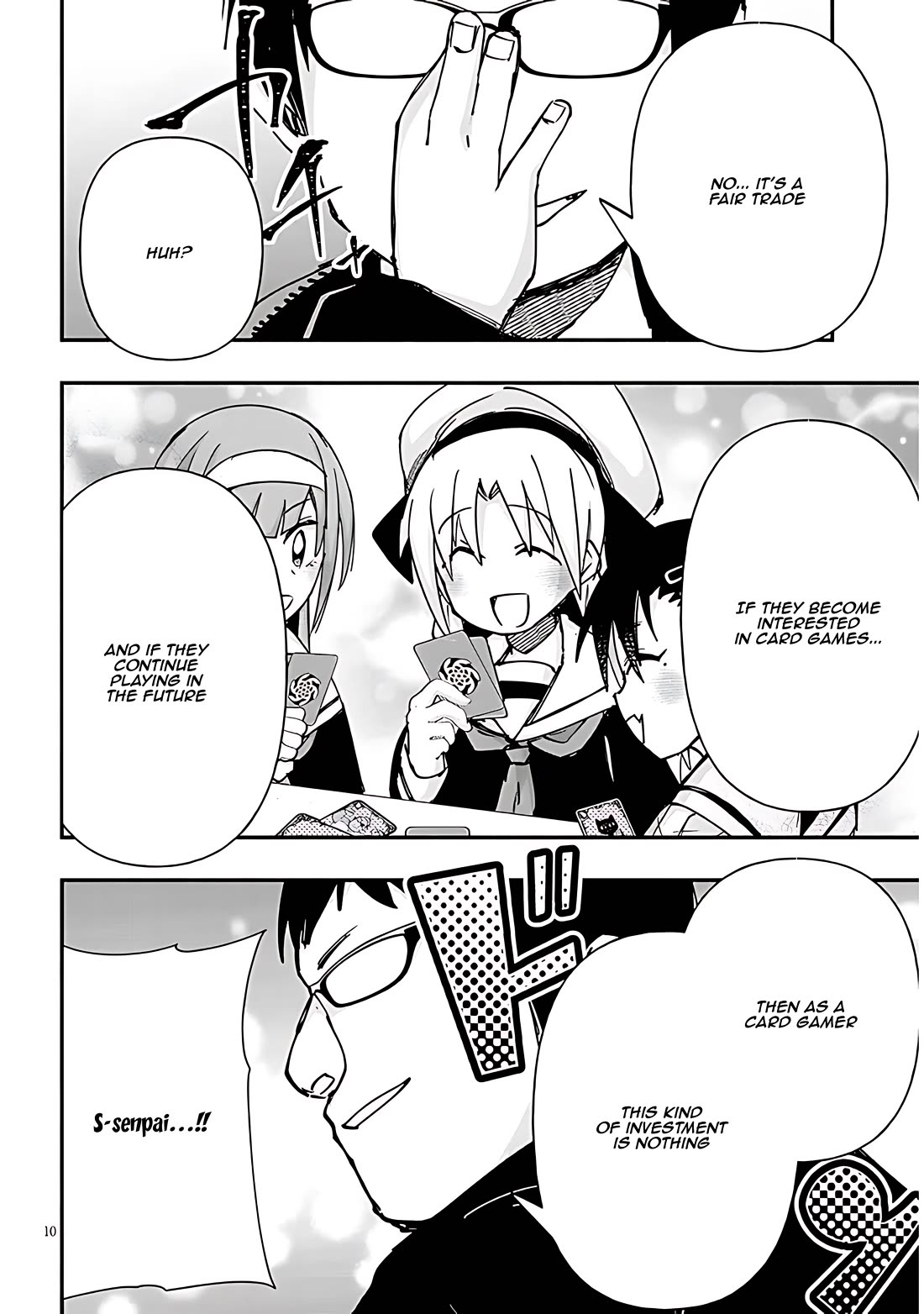 Cross-Cultural Exchange With the Girl at the Arcade Chapter 113 page 10 - Chapter 113: Card shop