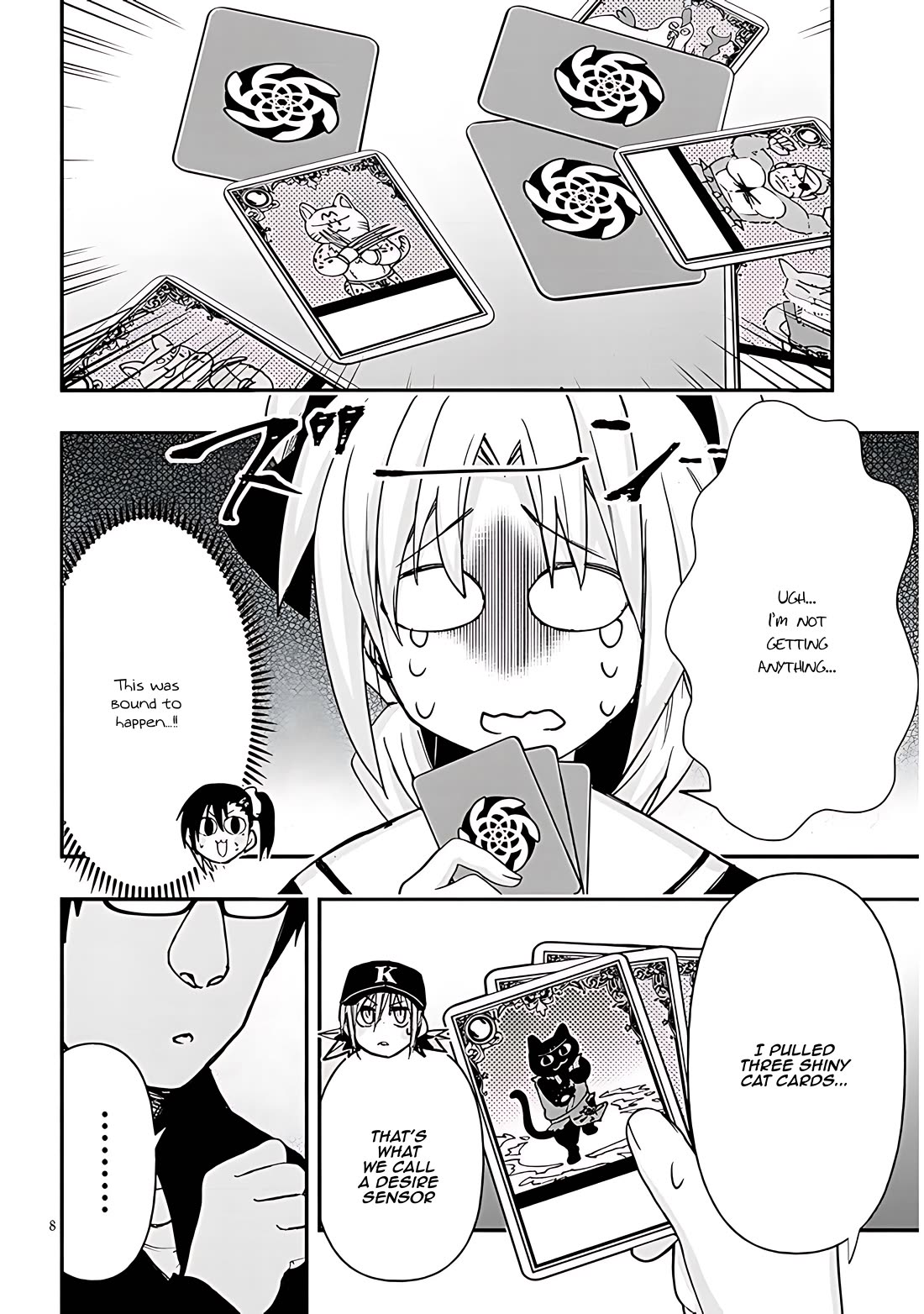 Cross-Cultural Exchange With the Girl at the Arcade Chapter 113 page 8 - Chapter 113: Card shop