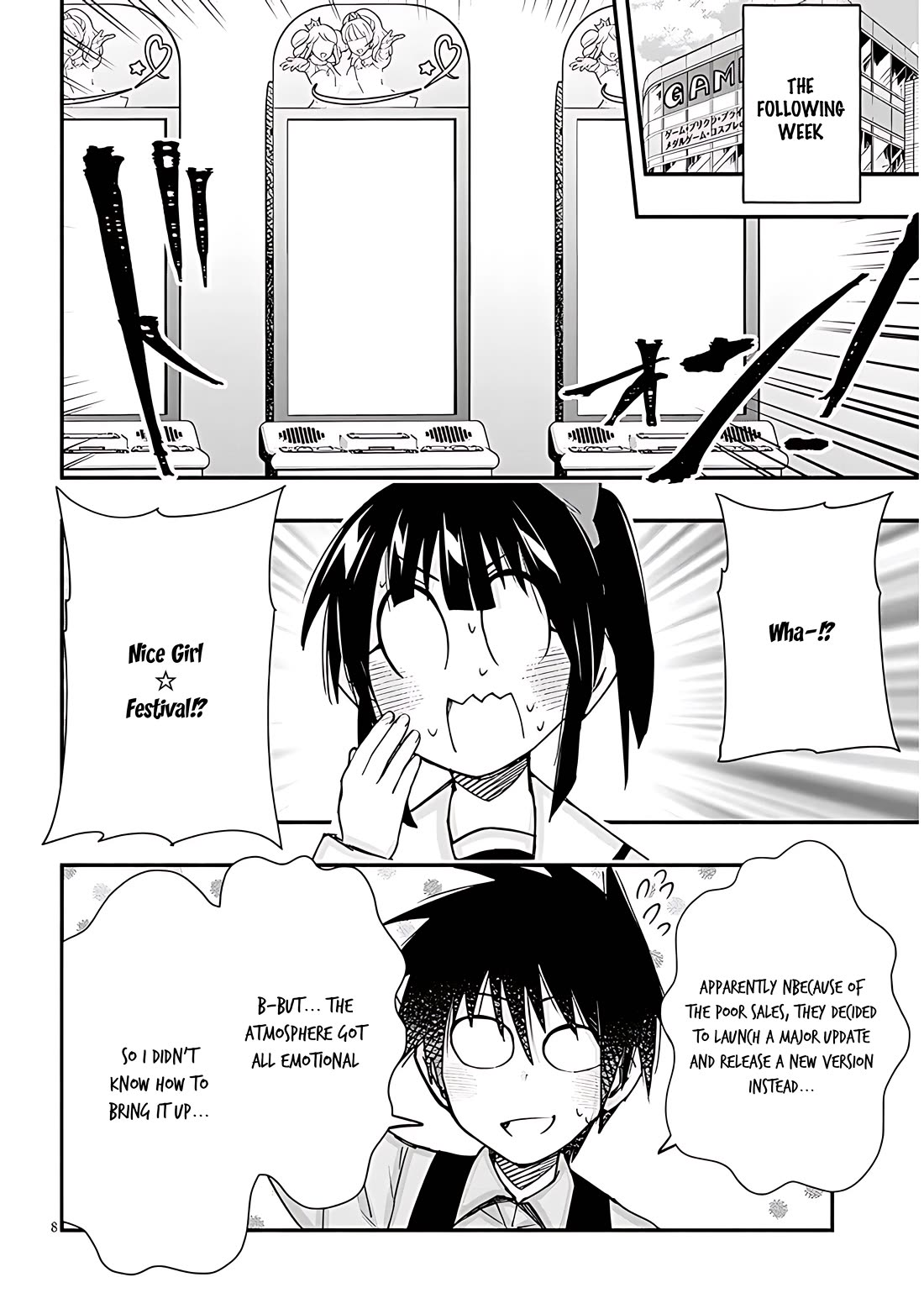 Cross-Cultural Exchange With the Girl at the Arcade Chapter 114 page 8 - Chapter 114: NAI ☆ FES