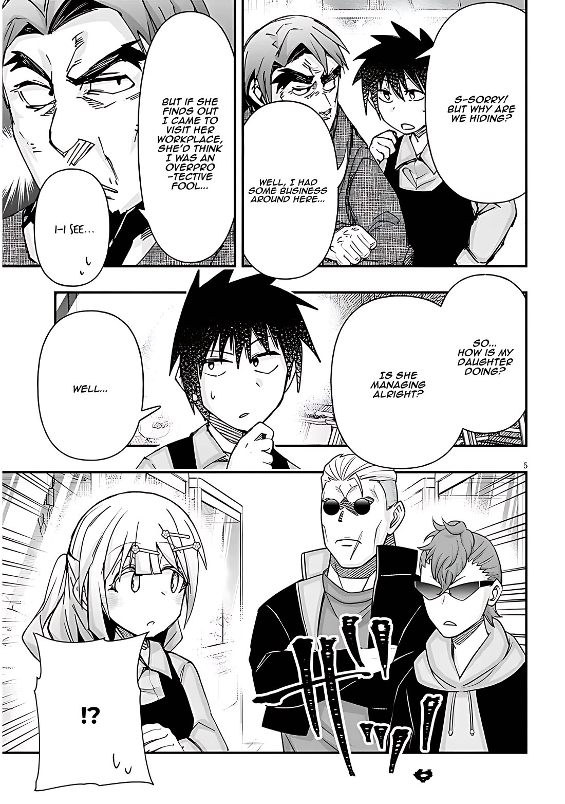 Cross-Cultural Exchange With the Girl at the Arcade Chapter 115 page 5 - Chapter 115: Tough dad