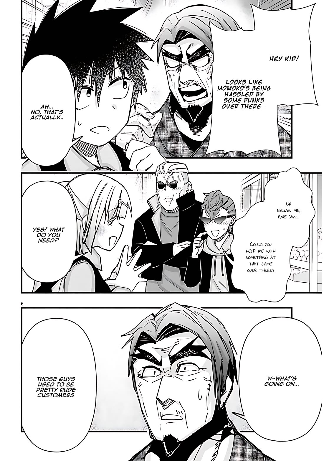 Cross-Cultural Exchange With the Girl at the Arcade Chapter 115 page 6 - Chapter 115: Tough dad