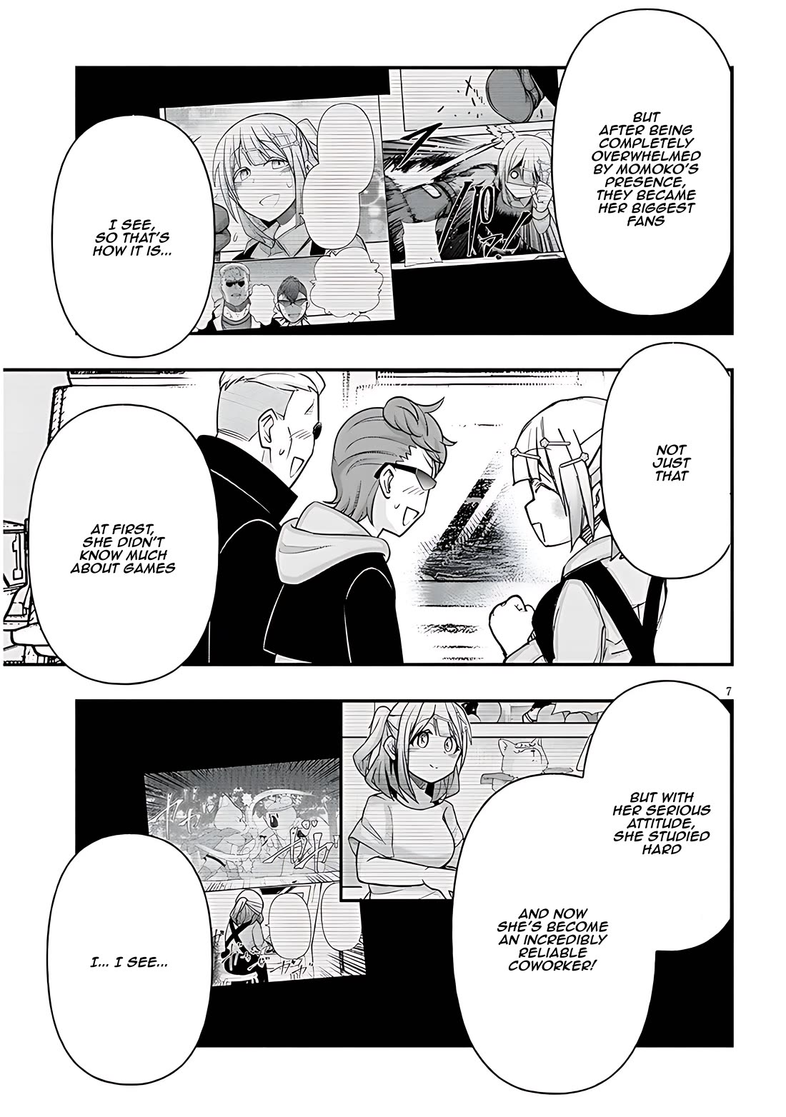 Cross-Cultural Exchange With the Girl at the Arcade Chapter 115 page 7 - Chapter 115: Tough dad