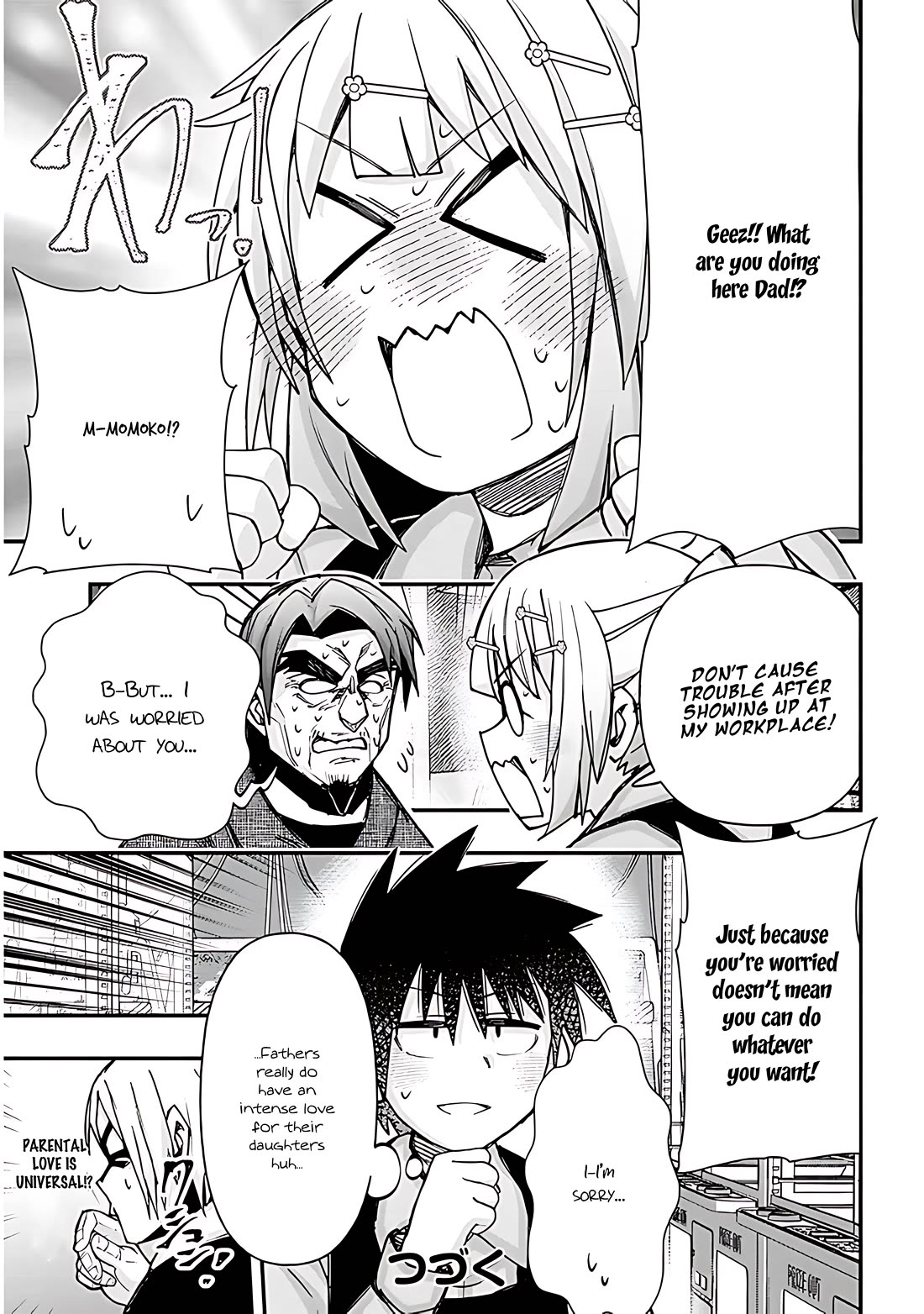 Cross-Cultural Exchange With the Girl at the Arcade Chapter 115 page 9 - Chapter 115: Tough dad