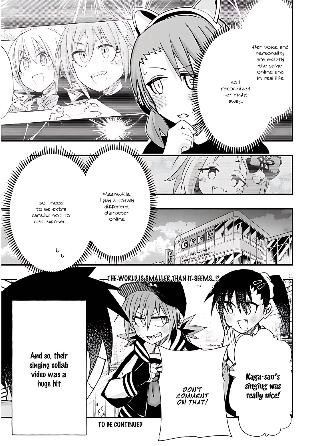 Cross-Cultural Exchange With the Girl at the Arcade Chapter 116 page 11 - Chapter 116: Collab stream