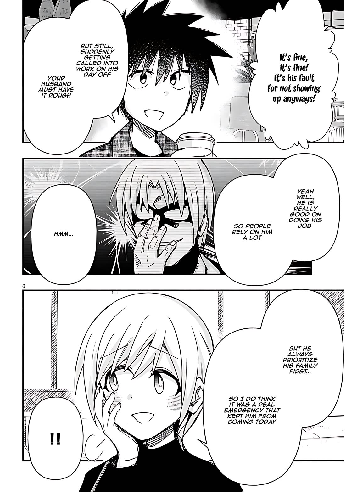 Cross-Cultural Exchange With the Girl at the Arcade Chapter 117 page 6 - Chapter 117: Marital fight