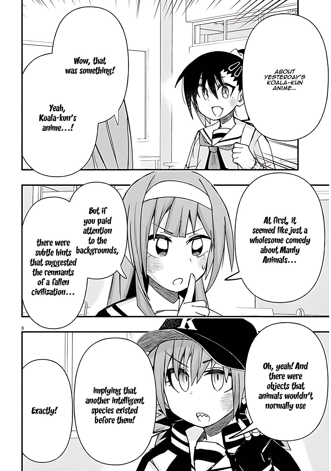 Cross-Cultural Exchange With the Girl at the Arcade Chapter 118 page 8 - Chapter 118: Anime