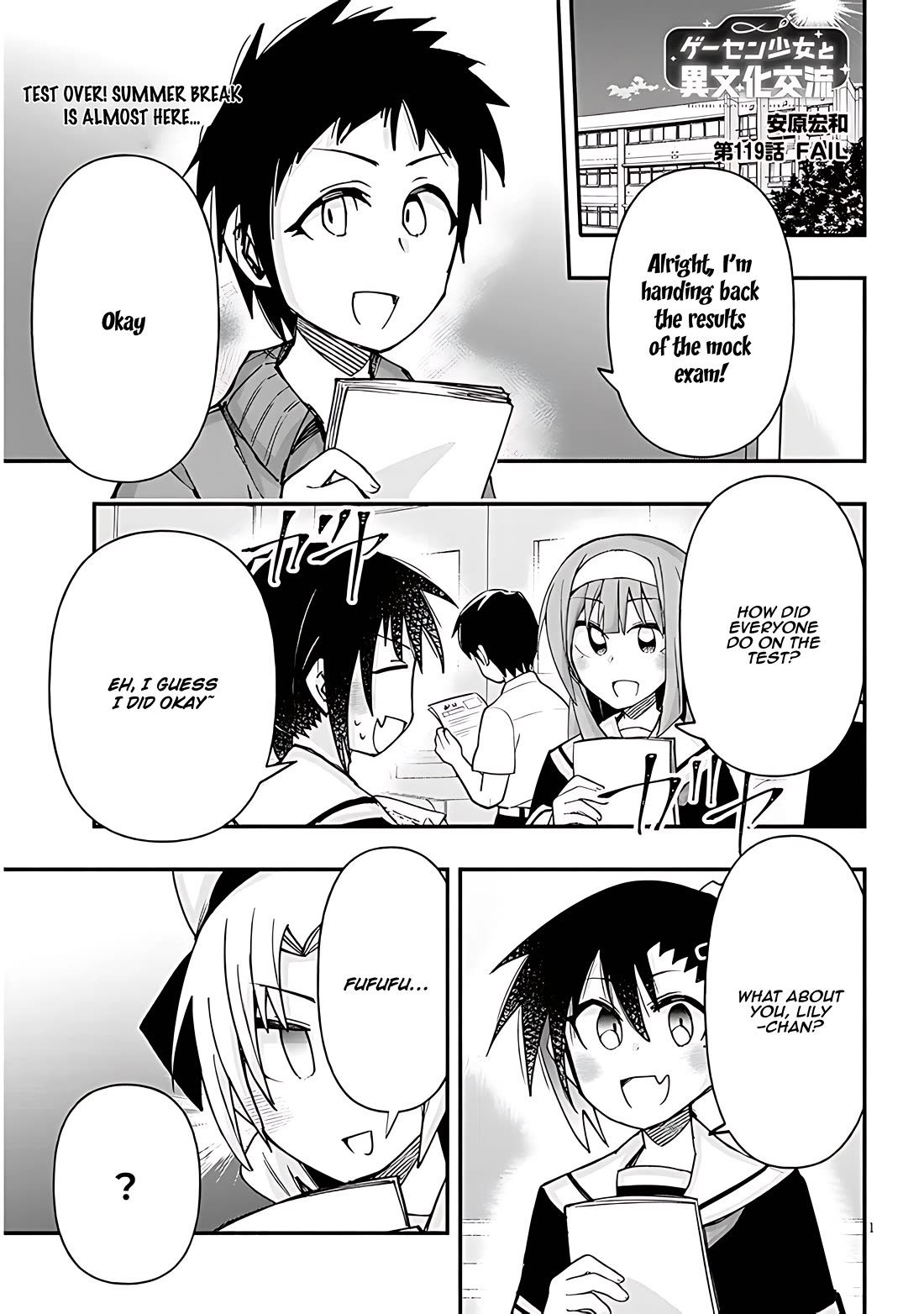 Cross-Cultural Exchange With the Girl at the Arcade Chapter 119 page 1 - Chapter 119: FAIL